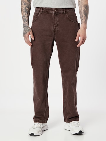 Regular Pantalon 'BAD DOG' BILLABONG en marron : devant