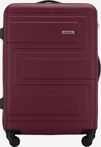 Wittchen Suitcase in Red: front