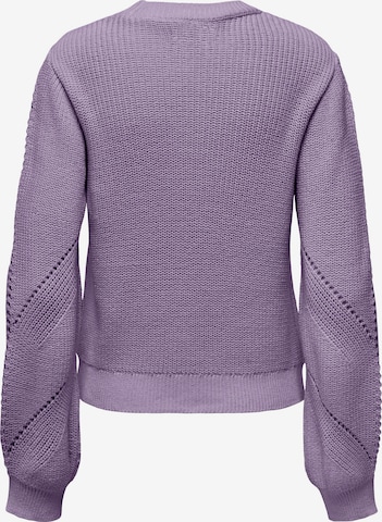 ONLY Sweater 'ELLA' in Purple