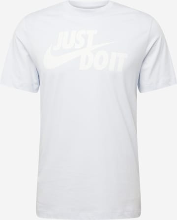 T-Shirt Nike Sportswear en gris : devant