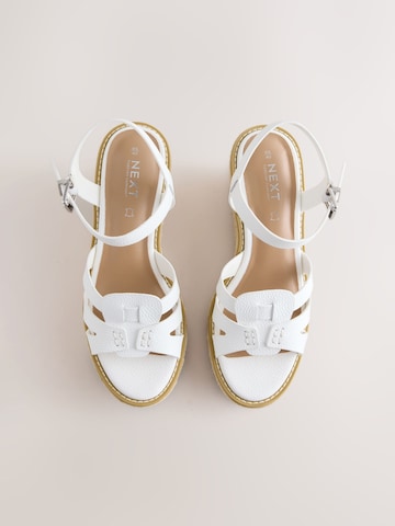 Next Sandalen met riem 'Forever Comfort' in Wit