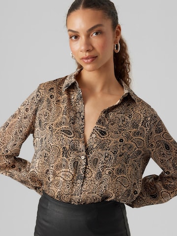 VERO MODA Bluse i beige