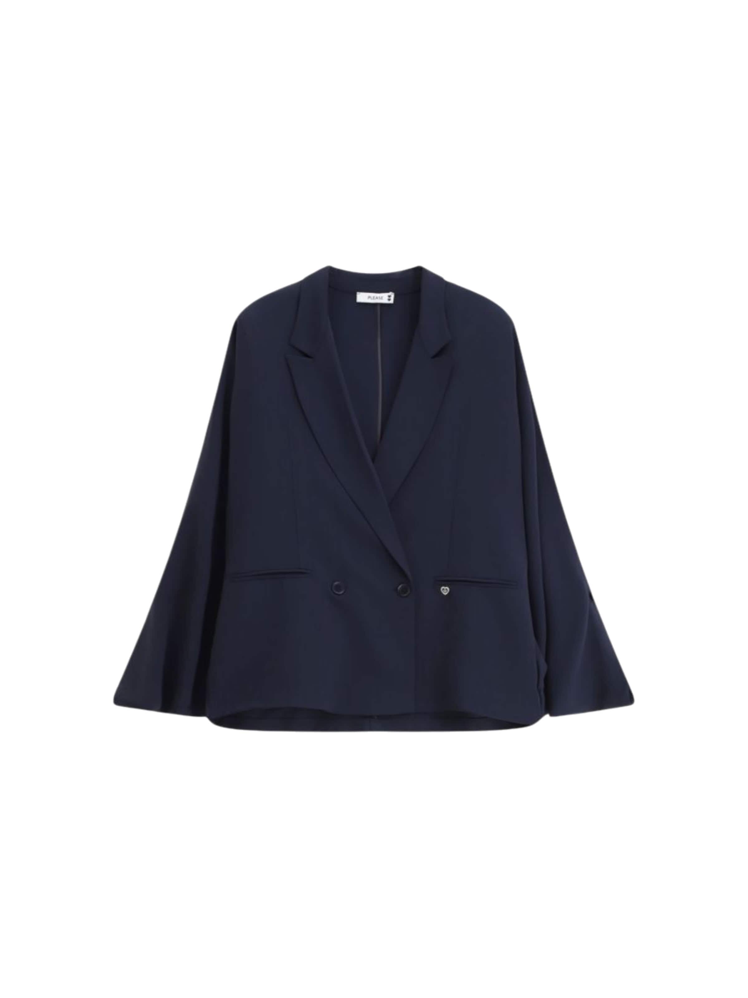 PLEASE Blazers in Blauw: voorkant