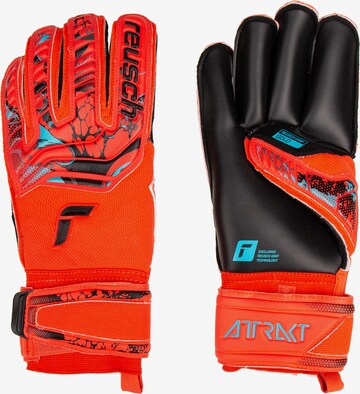 Gants de sport 'Attrakt Gold Roll ' REUSCH en rouge : devant