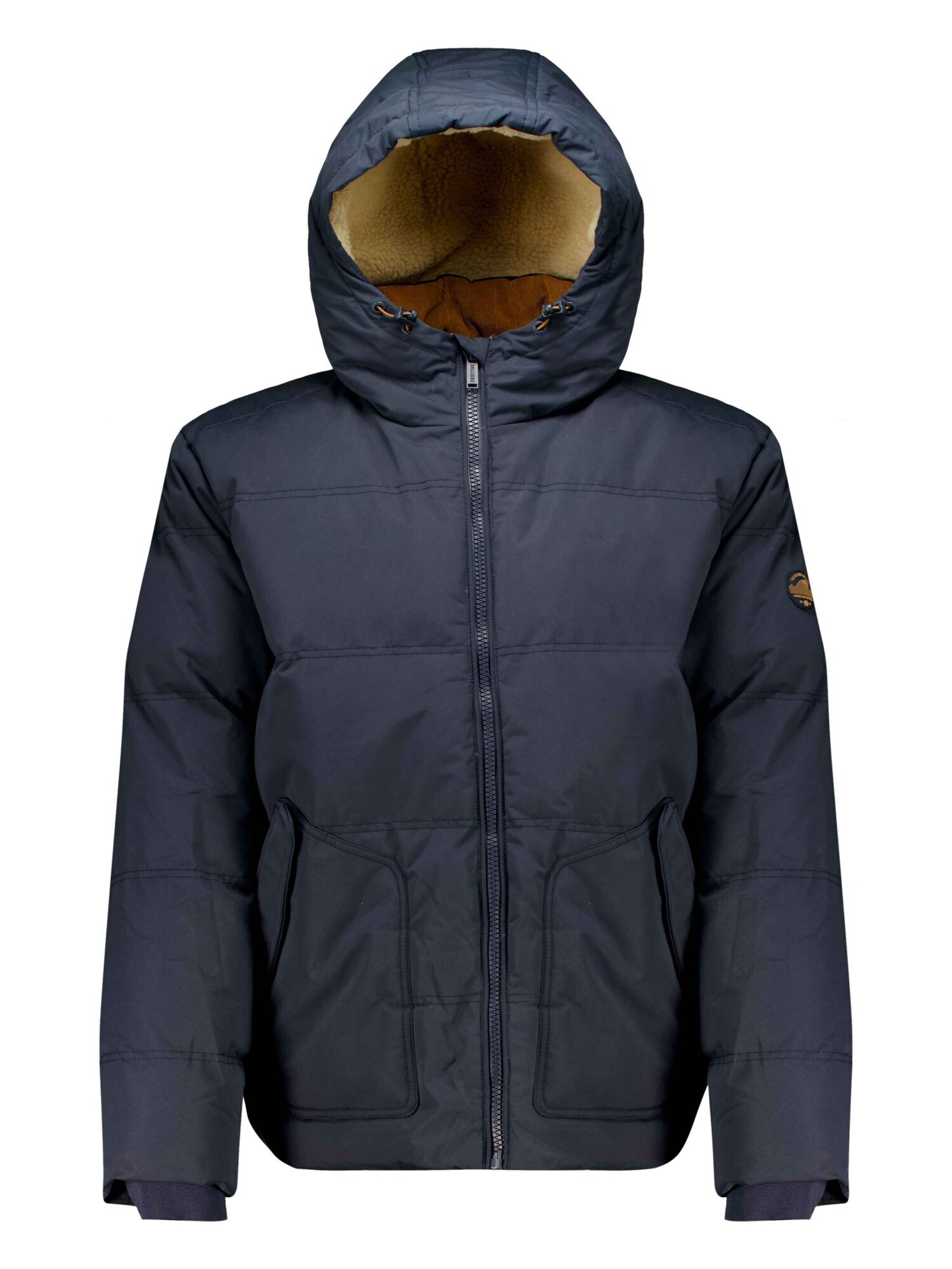 Deeluxe Winterjas 'Chicago' in Blauw: voorkant