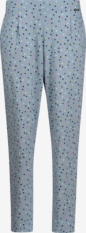 Skiny Pyžamové kalhoty – modrá: přední strana