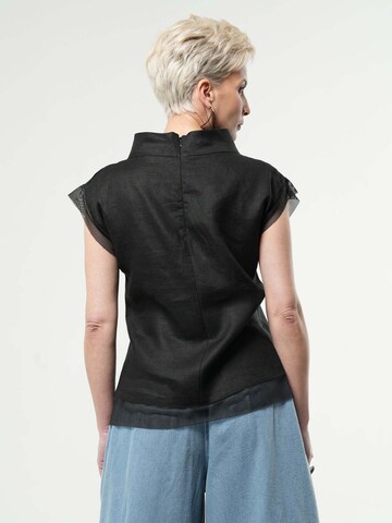 Metamorphoza Blouse in Zwart
