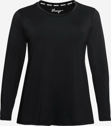 SHEEGO - Camiseta funcional en negro: frente