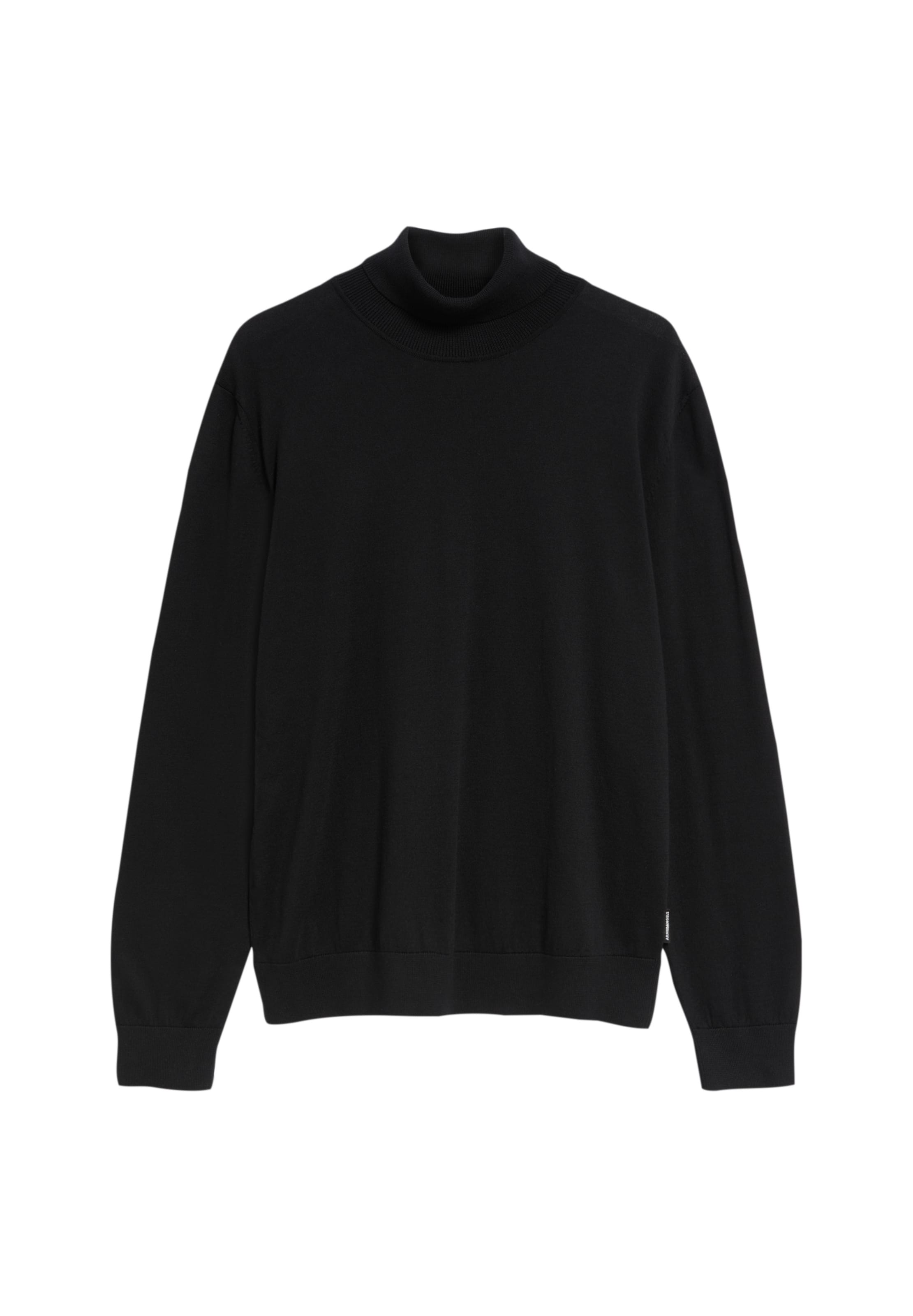 ARMEDANGELS Strickpullover ' GAARDO ' in Schwarz: Vorderseite