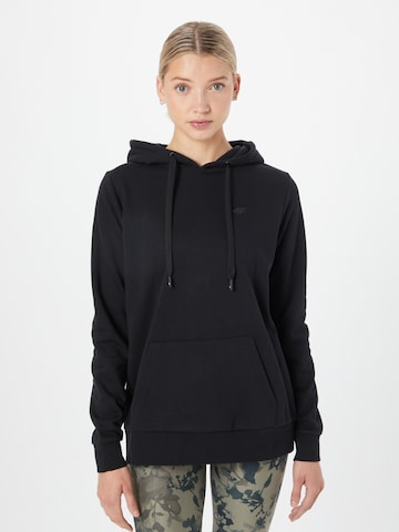 4F Sport sweatshirt i svart: framsida