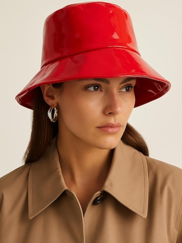 COLLEZIONE ALESSANDRO Hat 'Urban' in Red: front