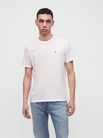 Calvin Klein Jeans Tričko 'CLASSIC' – červená: přední strana