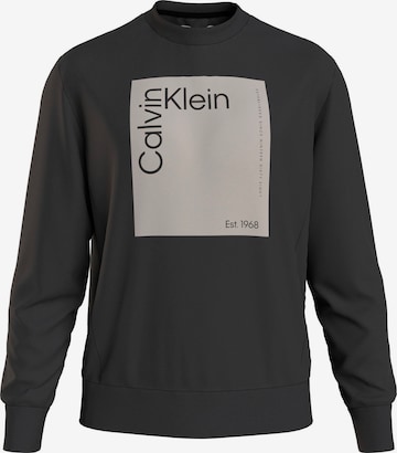 Calvin Klein Sweatshirt in Black: front