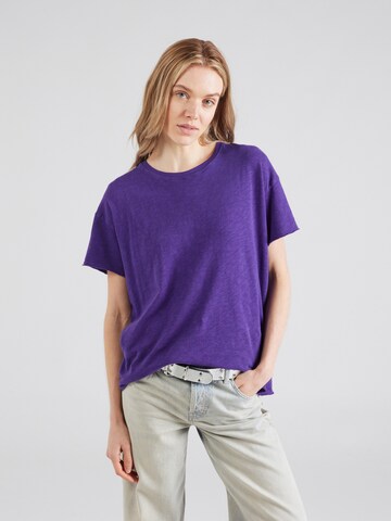 AMERICAN VINTAGE - Camisa 'SONOMA' em roxo: frente