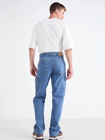 Denim Project Regular Jeans ' DPCARGO ' in Blau