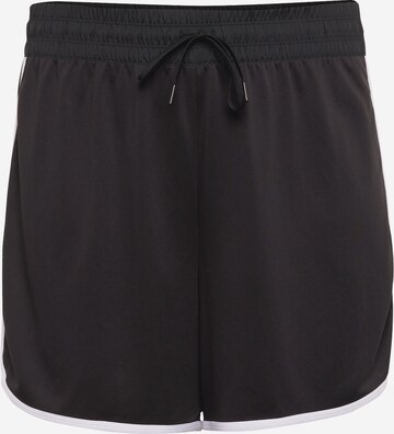 Reebok Loosefit Sportshorts in Schwarz: predná strana