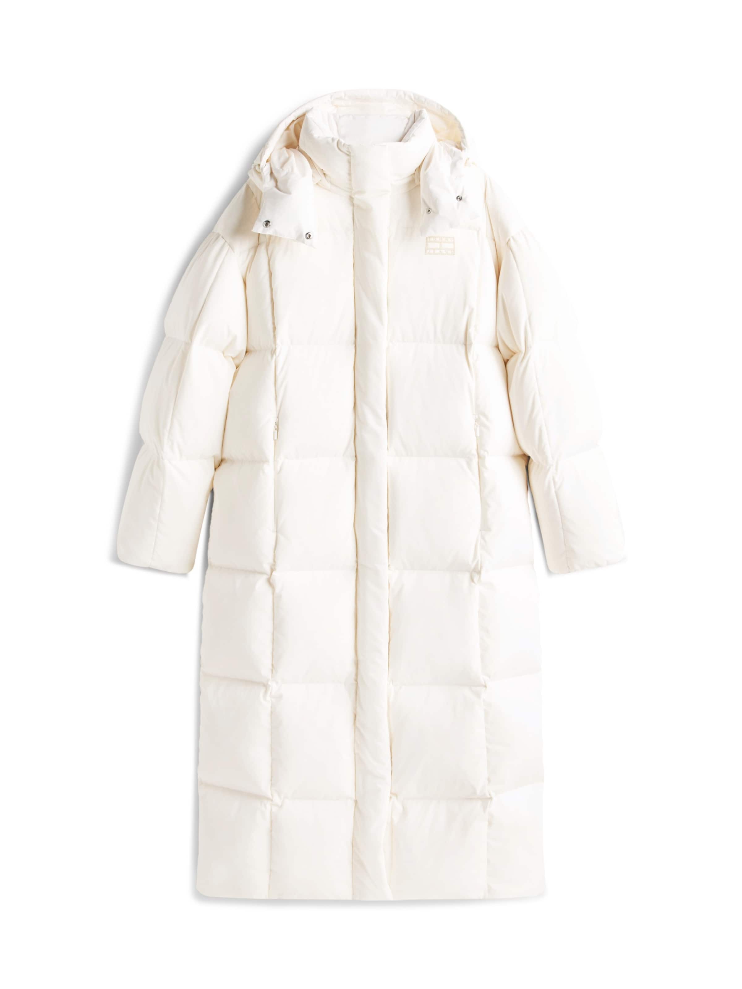 balta Tommy Jeans Žieminis paltas &#x27;ALASKA&#x27;: priekis