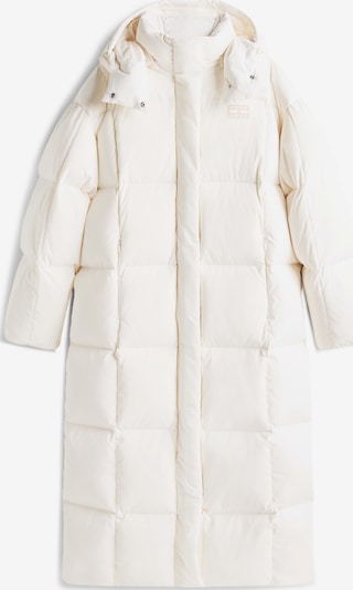 Tommy Jeans Pitkä talvitakki 'ALASKA' värissä valkoinen, Tuotenäkymä