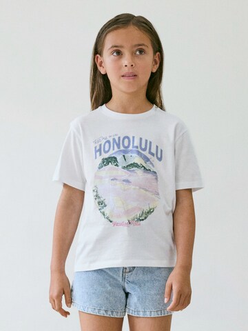 NAME IT Shirt 'NKFJAMILLO' in White: front