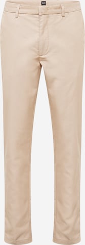 Pantaloni chino 'Kaito' di BOSS Black in beige: frontale