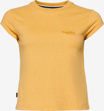 Superdry Shirt in Yellow: front