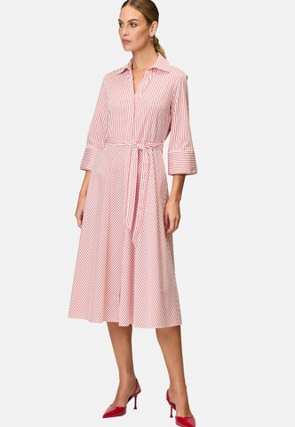 Robe-chemise zero en rouge : devant
