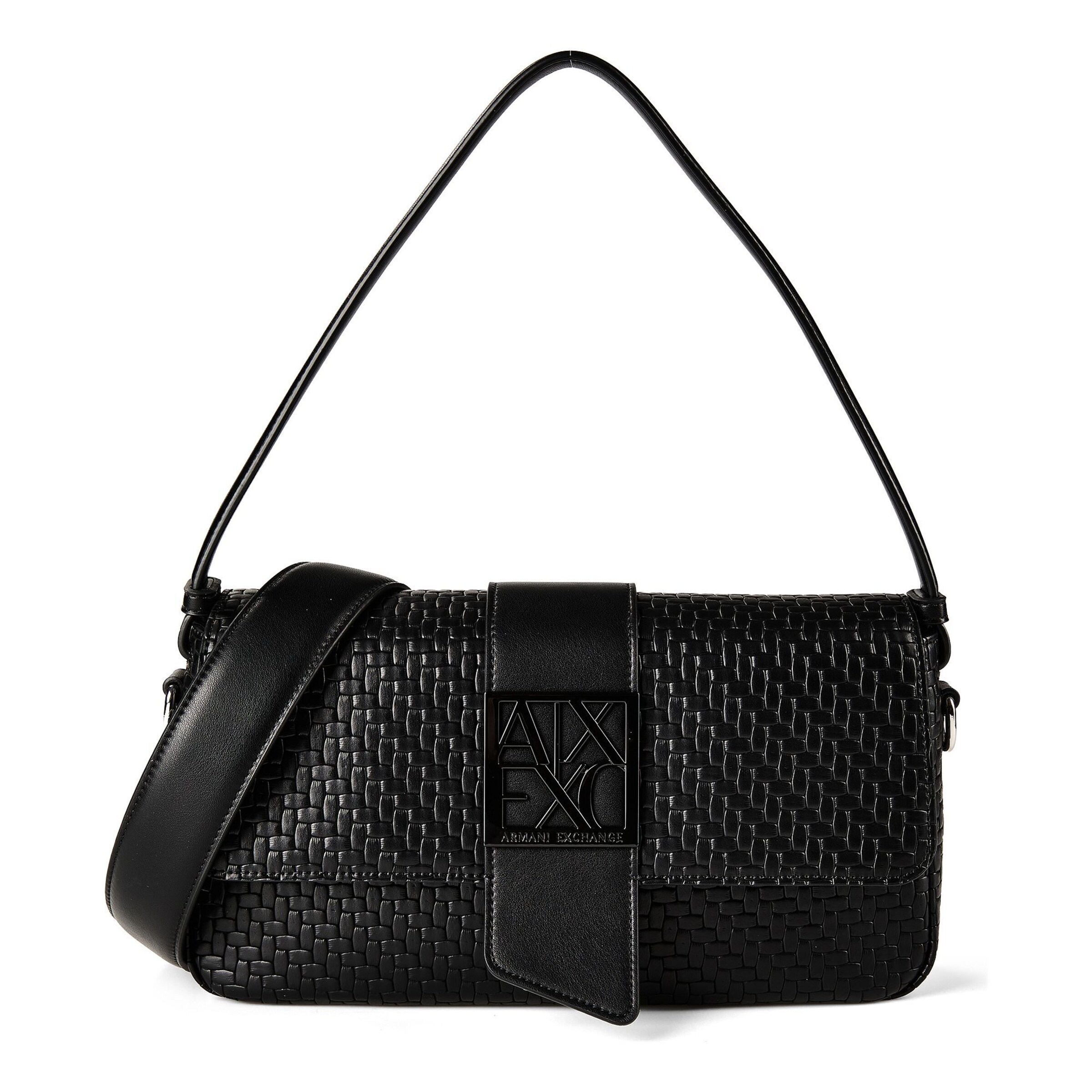 ARMANI EXCHANGE Schoudertas 'Susy' in Zwart: voorkant