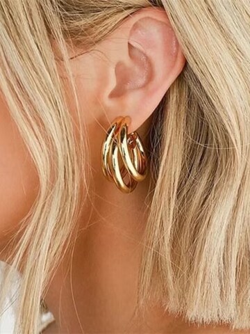 ROUGEMONT Jewellery Earrings 'Trend Creolen Ohrringe' in Gold: front