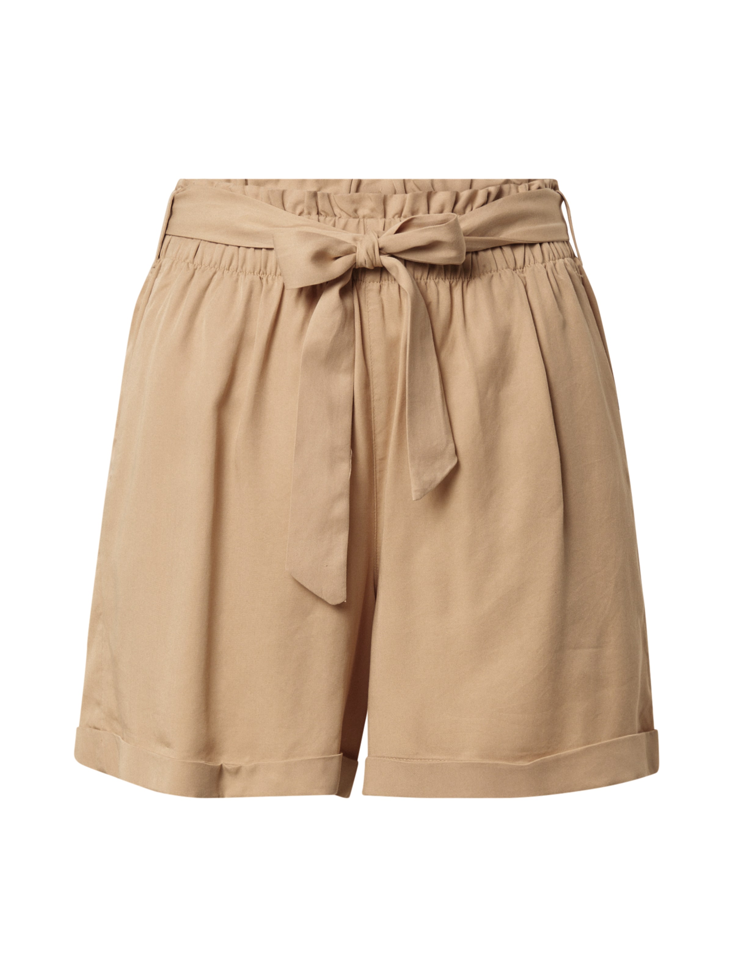 TOM TAILOR DENIM Loose fit Trousers in Beige: front