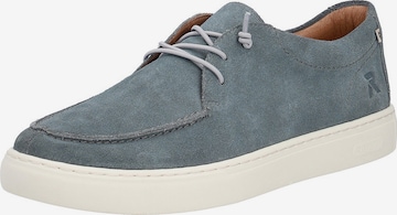 Rieker EVOLUTION Lace-Up Shoes in Blue: front