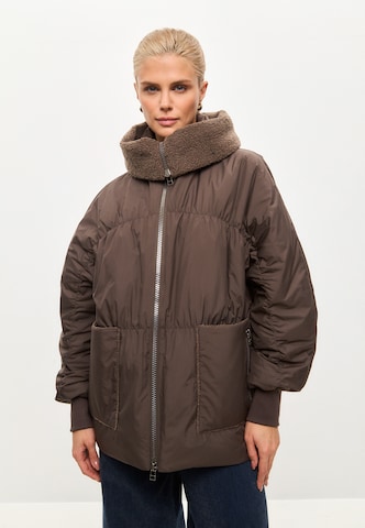 CESARE GASPARI Winter jacket in Brown