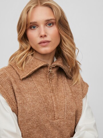 VILA Sweater 'Mathilda' in Brown