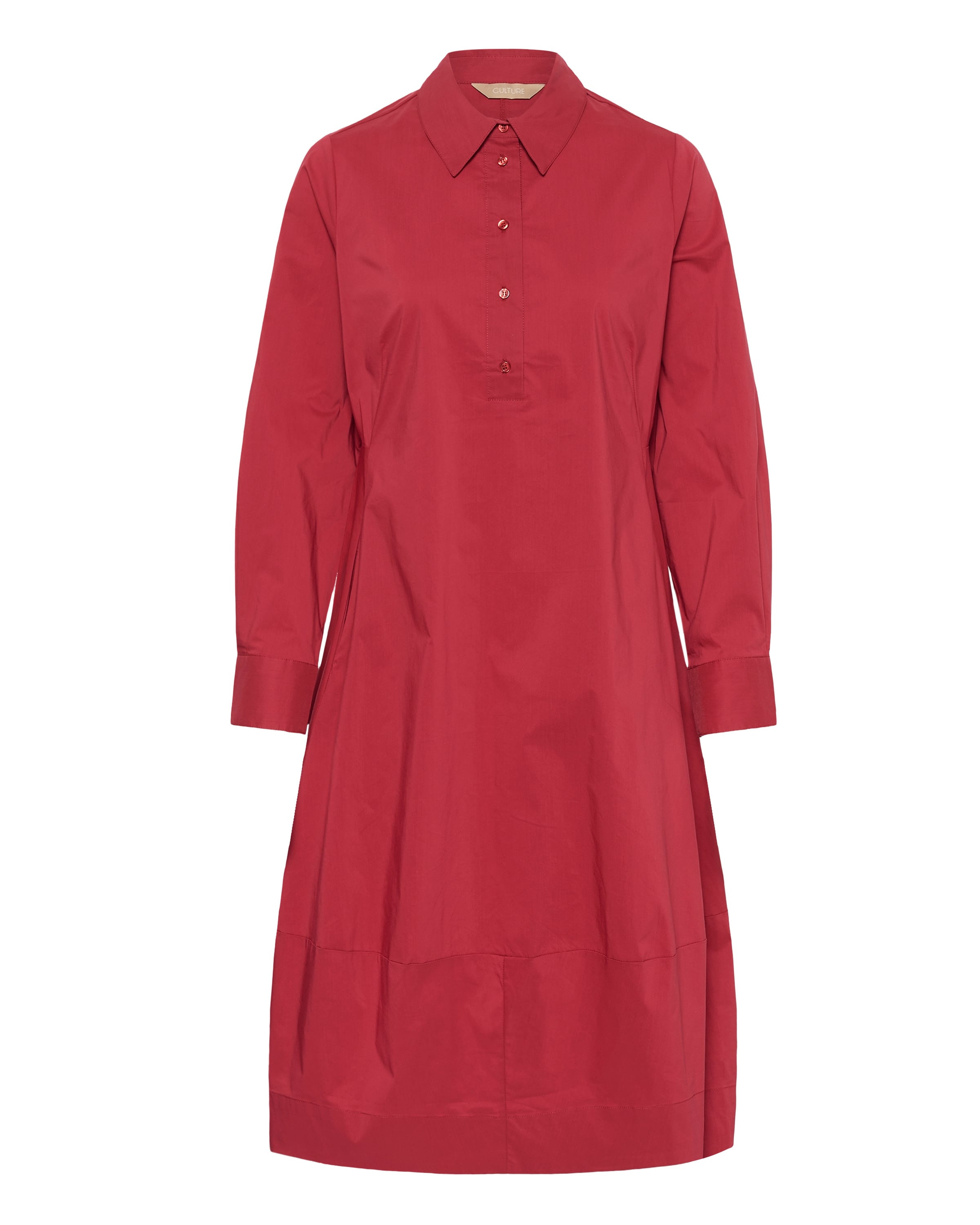 CULTURE - Vestido 'CUdaiva' en rojo: frente