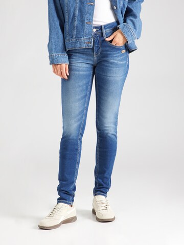 Coupe slim Jean 'Amelie' Gang en bleu : devant