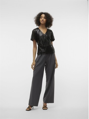 VERO MODA Blouse in Zwart