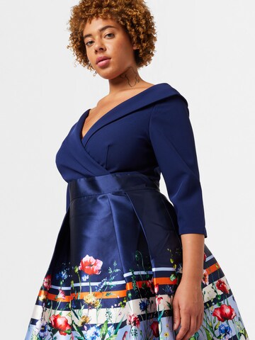 Coast Curve Dress in Blue