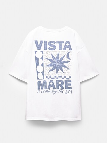 Pull&Bear Shirt in Wit
