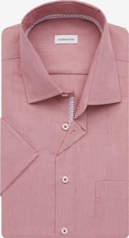 SEIDENSTICKER Comfort fit Overhemd in Roze