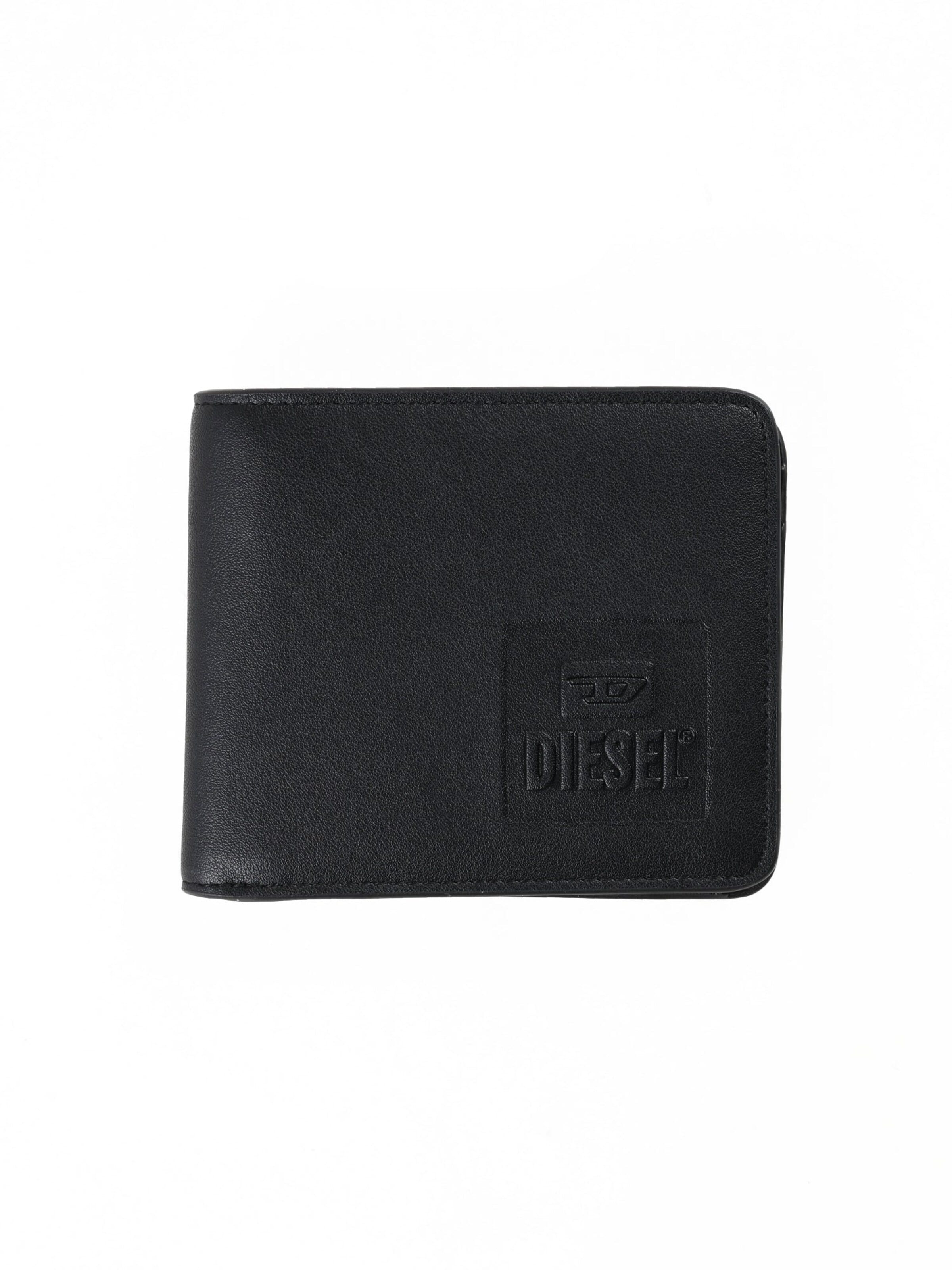 DIESEL Denarnica 'HISSU BI-FOLD COIN S' | črna barva: sprednja stran