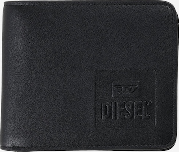 Porte-monnaies 'HISSU BI-FOLD COIN S' DIESEL en noir : devant