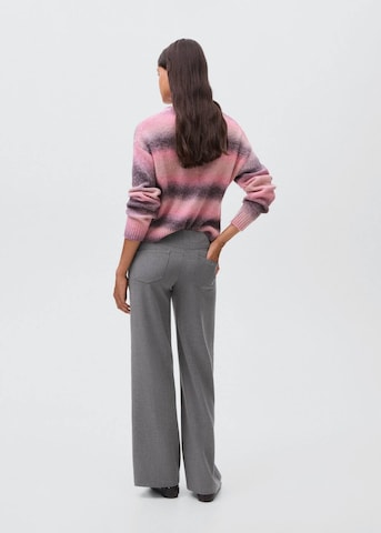 MANGO TEEN Wide leg Pants 'Leti' in Grey