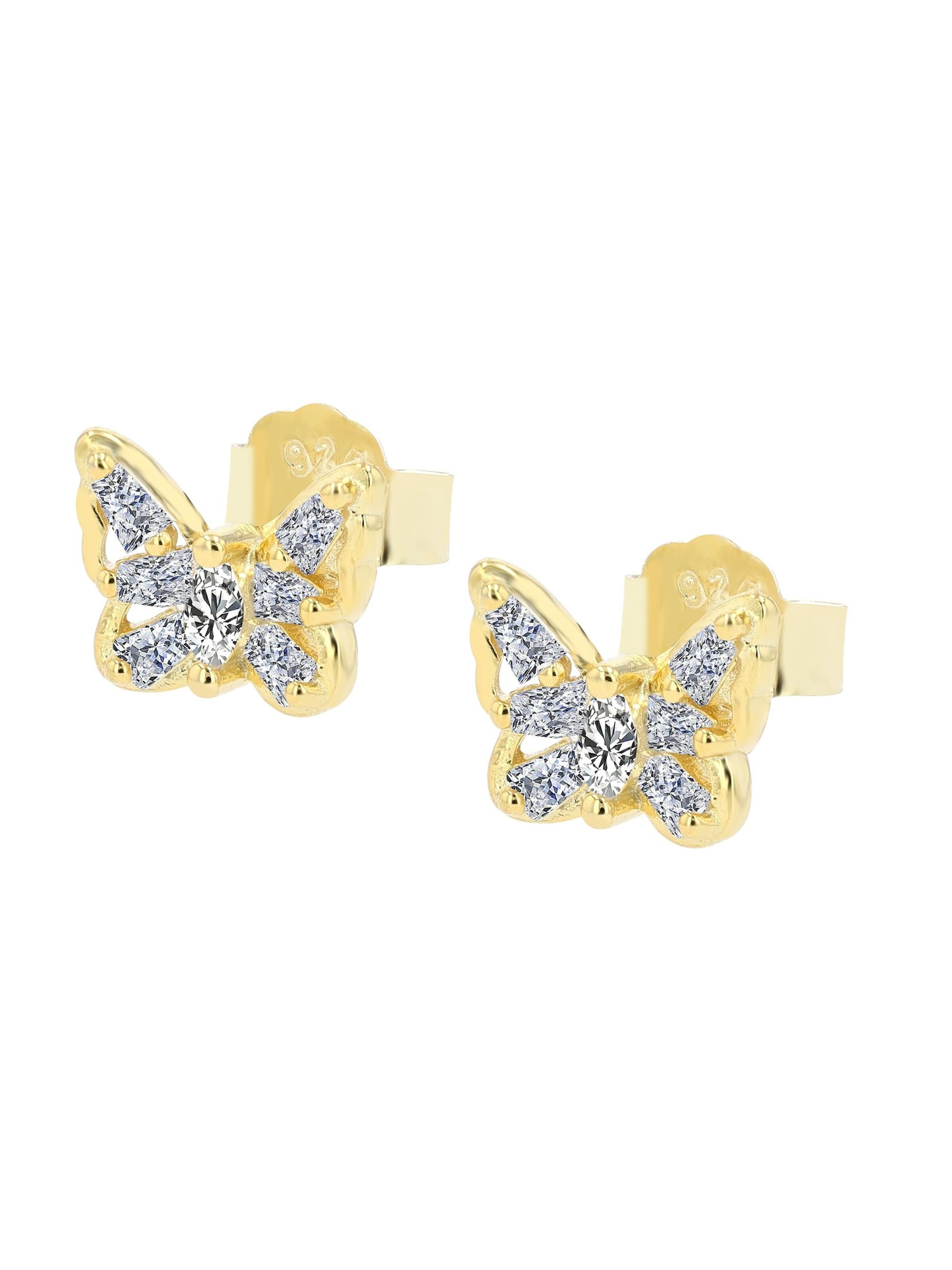 Akzent Earrings 'Sabela, 925 Sterlingsilber, langlebig' in Gold