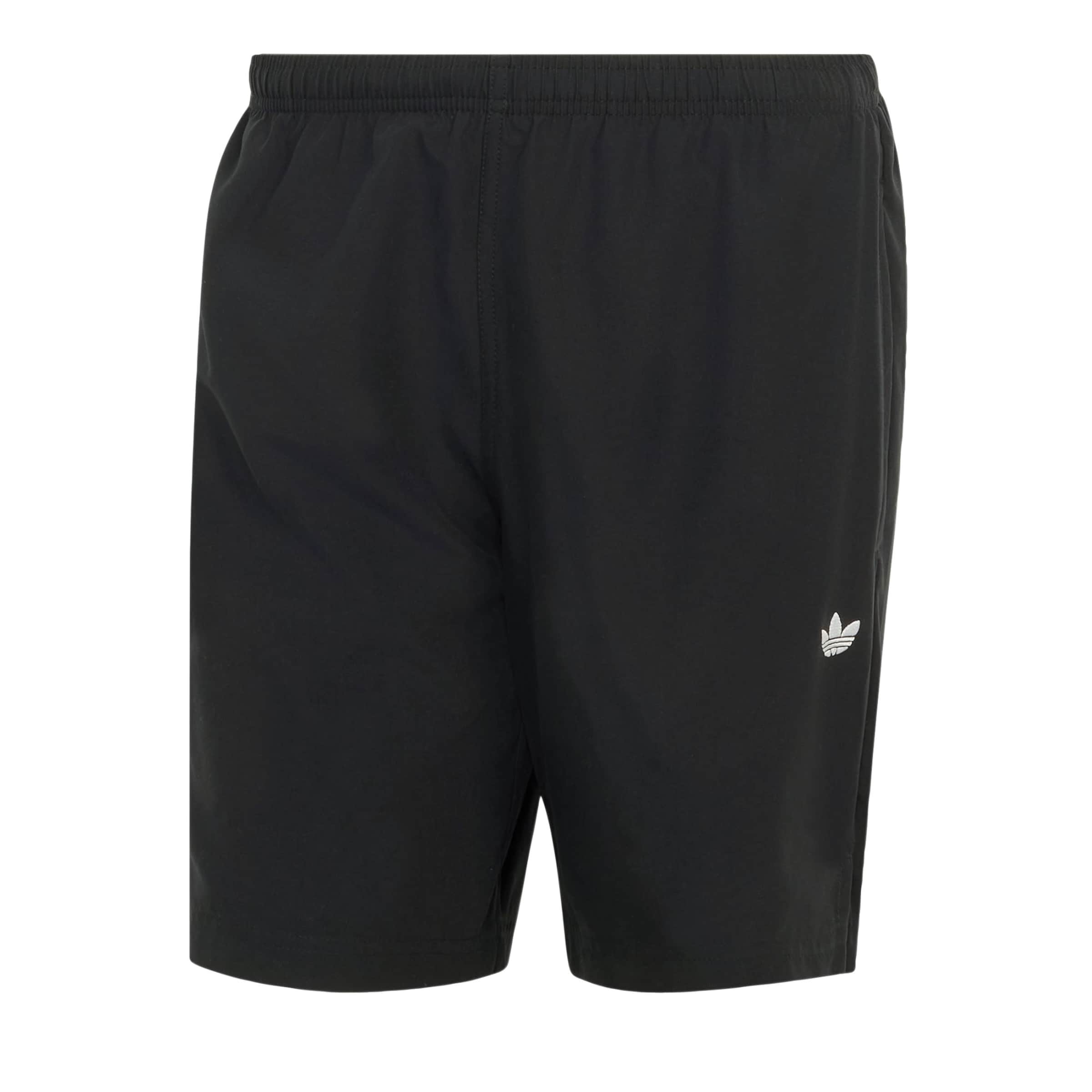 ADIDAS ORIGINALS Swimming shorts 'Trefoil Essentials' in Black: front