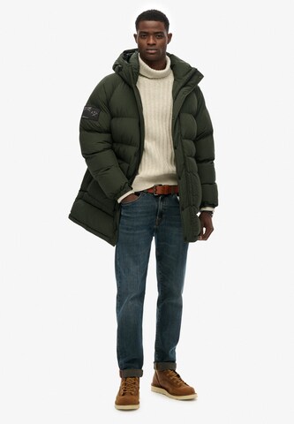 Superdry Winterjas in Groen