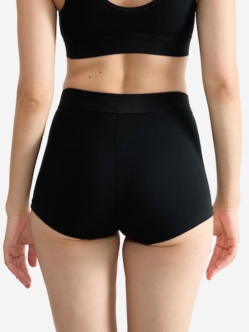 SLOGGI Boyshorts 'Double Comfort T' in Black