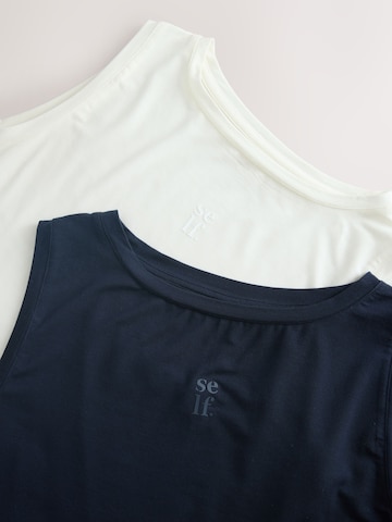 self. Top in Blau