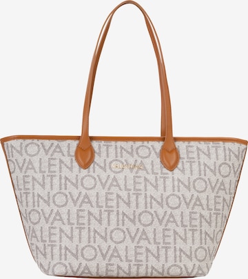 VALENTINO Nákupní taška – béžová: přední strana