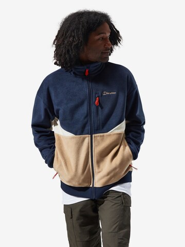 Veste en polaire Berghaus en bleu : devant