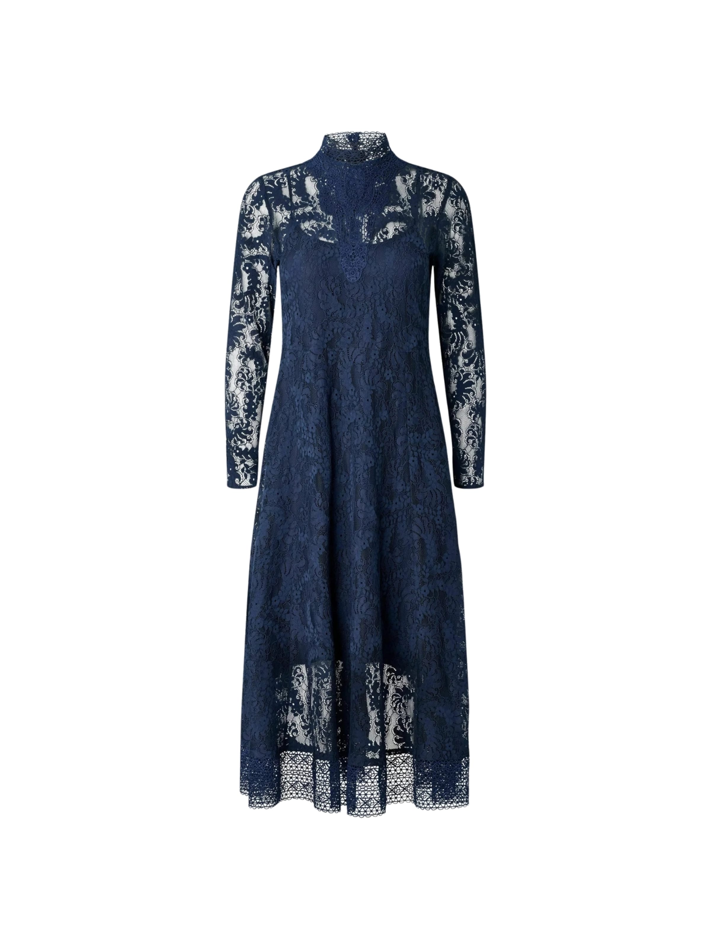 Noa Noa Šaty ' EvelineNN ' – modrá: přední strana