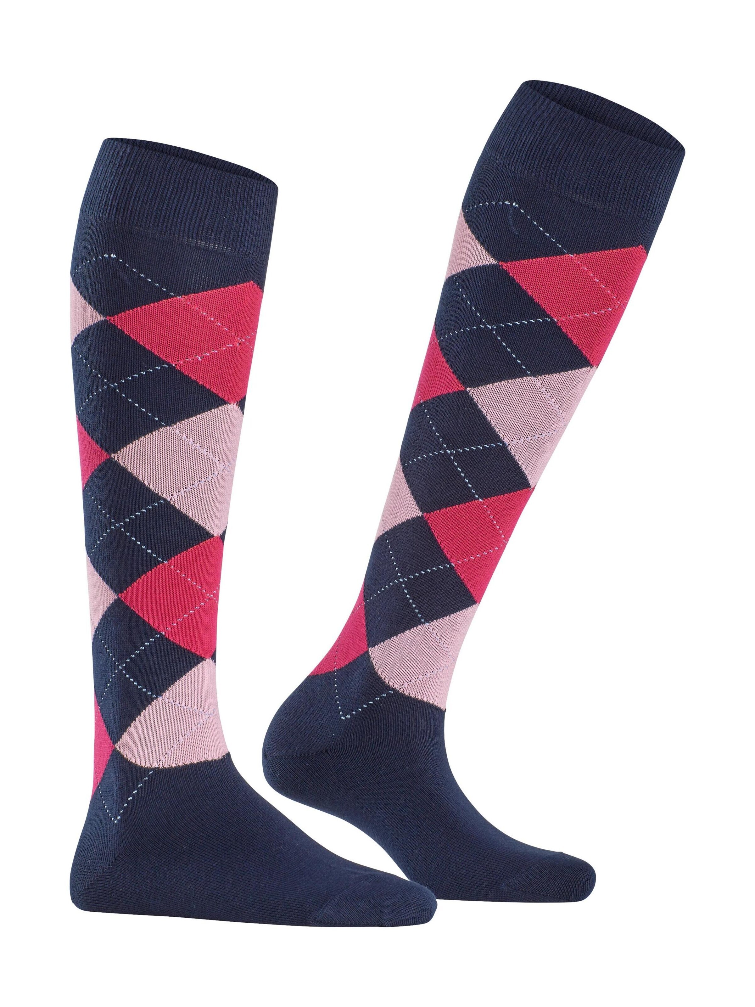 BURLINGTON Overknee Strümpfe 'Queen'‌‌‌ in Blau